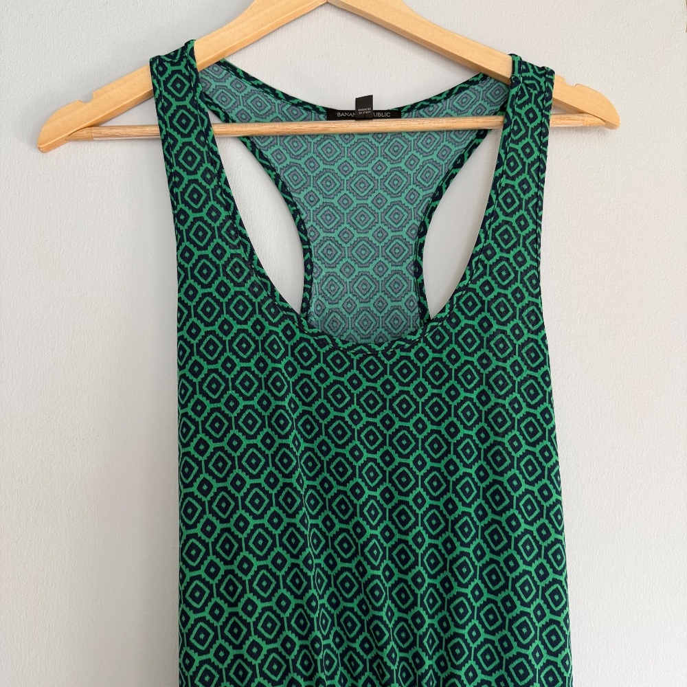 Banana Republic Factory Maxi Patterned Dress